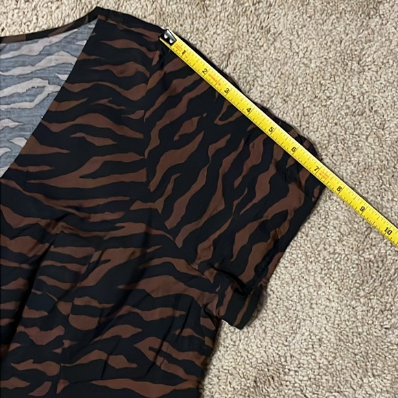 NWT Madewell Zebra Print Dress- Size 12 - Picture 15 of 16